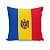 Almofada Bandeira Moldávia País - Imagem 1