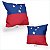 Almofada Bandeira Samoa País - Imagem 2
