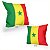 Almofada Bandeira Senegal País - Imagem 2