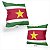 Almofada Bandeira Suriname País - Imagem 2