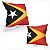 Almofada Bandeira Timor Leste País - Imagem 2