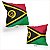 Almofada Bandeira Vanuatu País - Imagem 2