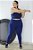 Calça Fusô Plus Size Fitness Básica Suplex - Imagem 7