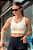 Top Fitness Feminino Nadador com Bojo Removível - Imagem 3