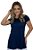 Blusa Fitness Feminina Manga Curta Classica Mulet - Imagem 1
