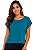 Blusa Cropped Fitness Feminina Manga Curta - Imagem 1