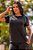 Blusa Fitness Manga Curta Magic Colors - Imagem 1