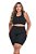 Bermuda Fitness Básica Plus Size Suplex - Imagem 1