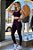 Calça Fusô Fitness Feminina com Bolso Lateral Pro Form - Imagem 1