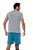 Short Masculino Academia Tactel Mescla - Imagem 3