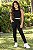 Calça Fusô Bolso Lateral Fitness Infantil Menina - Imagem 1