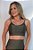 Top Fitness Feminino Essencial Alça Reta Canelado - Imagem 3