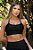 Top Fitness Feminino  Franzido UP Platine - Imagem 1