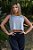 Regata Fitness feminina Cropped UP - Imagem 1