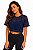 Blusa Fitness Feminina Cropped Tule - Imagem 4
