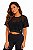 Blusa Fitness Feminina Cropped Tule - Imagem 3