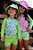 Conjunto Infantil Feminino Blusa Proteção UV50+ - Imagem 5