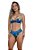 Calcinha de Biquini Avulso Mallig Floral Blue - Imagem 1