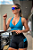 Bermuda Fitness Feminina Steel - Imagem 4