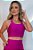 Top Fitness Feminino Glow Canelado - Imagem 1
