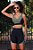 Bermuda Fitness Feminina Meia Coxa Galaxy - Imagem 2