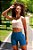 Bermuda Fitness Feminina Pocket Mix - Imagem 2