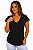 Blusa Fitness Feminina Dry Gola V - Imagem 7