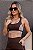 Top Fitness Feminino Bicolor Nadador - Imagem 1
