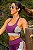 Top Fitness Feminino Bicolor Nadador - Imagem 2