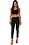 Calça Legging Fitness Feminina Galão - Imagem 2