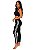 Calça Legging Fitness Feminina Galão - Imagem 1
