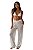 Calça Pantalona Transparente Saída de Praia Branca - Imagem 1