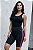 Bermuda Fitness Feminina Ciclista Listras Lateral - Imagem 1