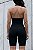 Bermuda Fitness Feminina Ciclista Listras Lateral - Imagem 3