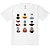 Camiseta Infantil Nerderia e Lojaria batman minimalista BRANCA - Imagem 1