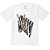 Camiseta Infantil Nerderia e Lojaria desenho zebra BRANCA - Imagem 1