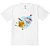 Camiseta Infantil Nerderia e Lojaria food fun BRANCA - Imagem 1