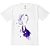 Camiseta Infantil Nerderia e Lojaria fashion paint BRANCA - Imagem 1