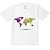 Camiseta Infantil Nerderia e Lojaria mundo geometrico BRANCA - Imagem 1