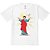 Camiseta Infantil Nerderia e Lojaria pablo escobar jesus BRANCA - Imagem 1