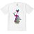 Camiseta Infantil Nerderia e Lojaria princesa sapo vetor BRANCA - Imagem 1