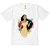Camiseta Infantil Nerderia e Lojaria princesa pocahon BRANCA - Imagem 1