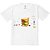 Camiseta Infantil Nerderia e Lojaria sanduba BRANCA - Imagem 1