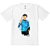 Camiseta Infantil Nerderia e Lojaria spock splash BRANCA - Imagem 1