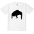 Camiseta Infantil Nerderia e Lojaria superman minimalista BRANCA - Imagem 1