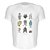 Camiseta AIR Nerderia e Lojaria robots desenho branca - Imagem 1