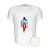 Camiseta AIR Nerderia e Lojaria capitao america paint branca - Imagem 1