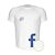 Camiseta AIR Nerderia e Lojaria facebook branca - Imagem 1