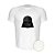 Camiseta AIR Nerderia e Lojaria vader minimalist branca - Imagem 1
