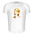 Camiseta Slim Nerderia e Lojaria c3po splash Branca - Imagem 1